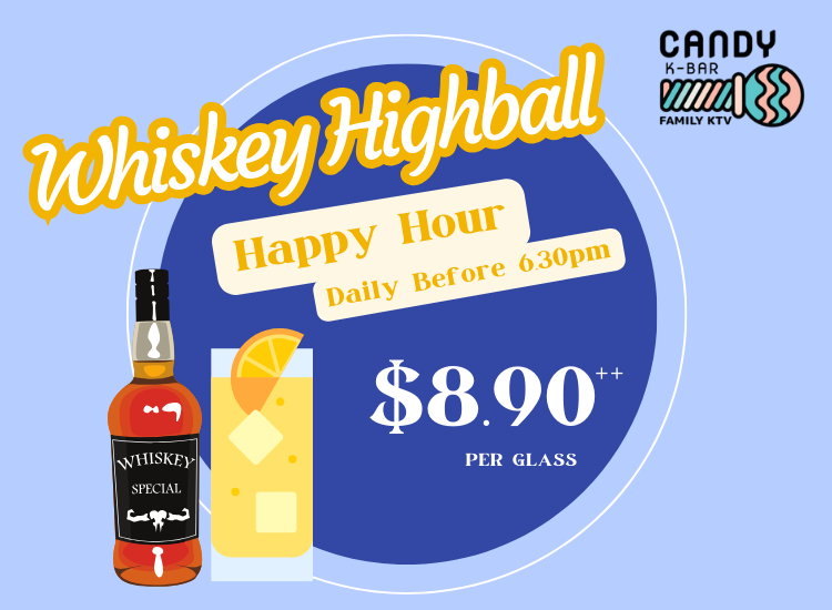 Candy K Bar Whiskey Highball